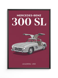 Mercedes 300 SL Gullwing Weiß