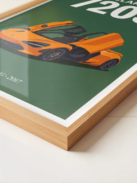 Sportwagen Orange Flügeltüren