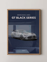 AMG Sportwagen Grauer Stil