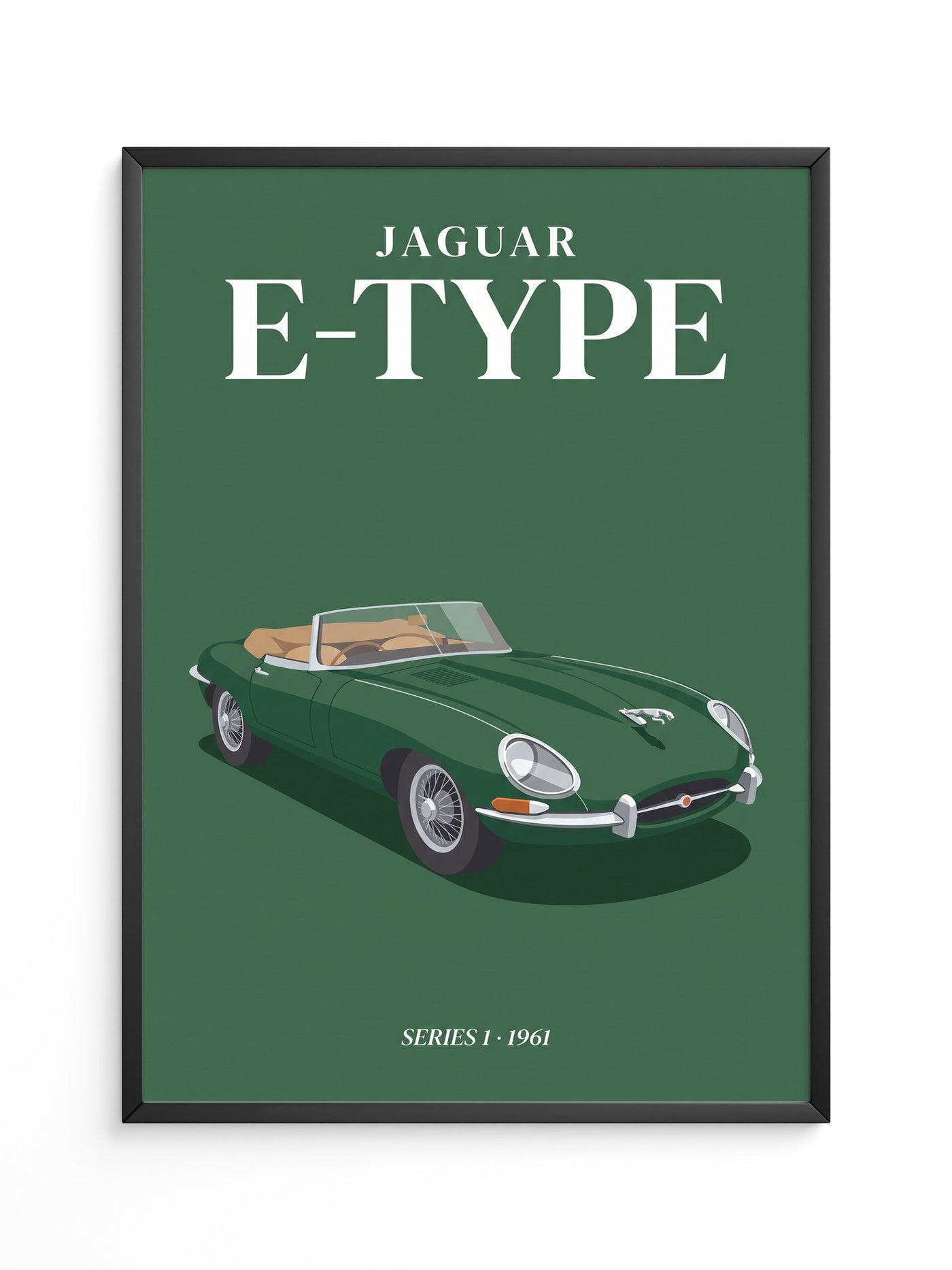 Klassiker Roadster Grün 1961