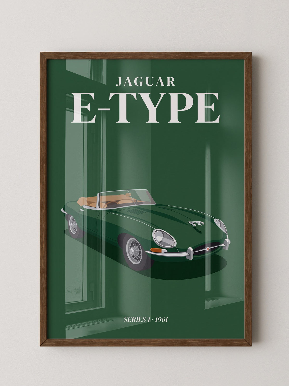 Klassiker Roadster Grün 1961