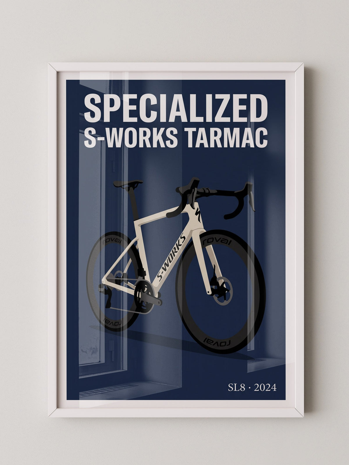 Rennrad Sportliches Design Weiß