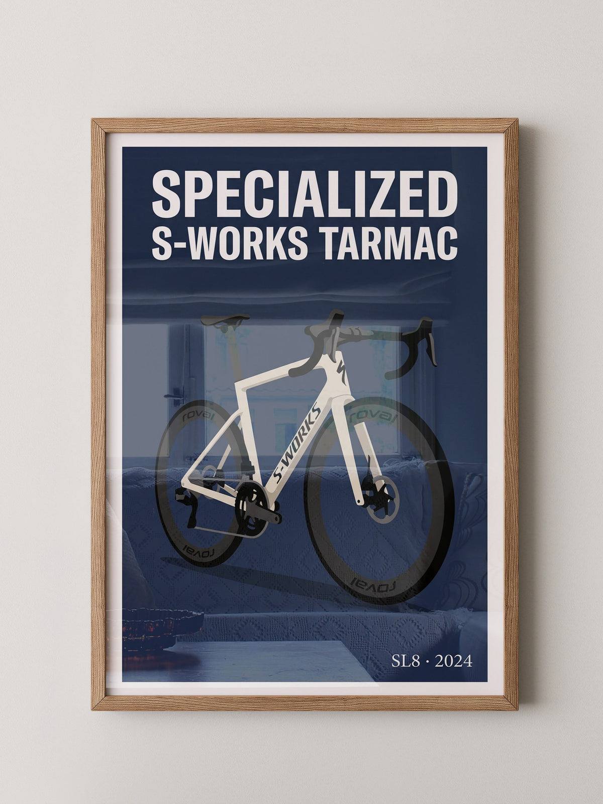 Rennrad Sportliches Design Weiß