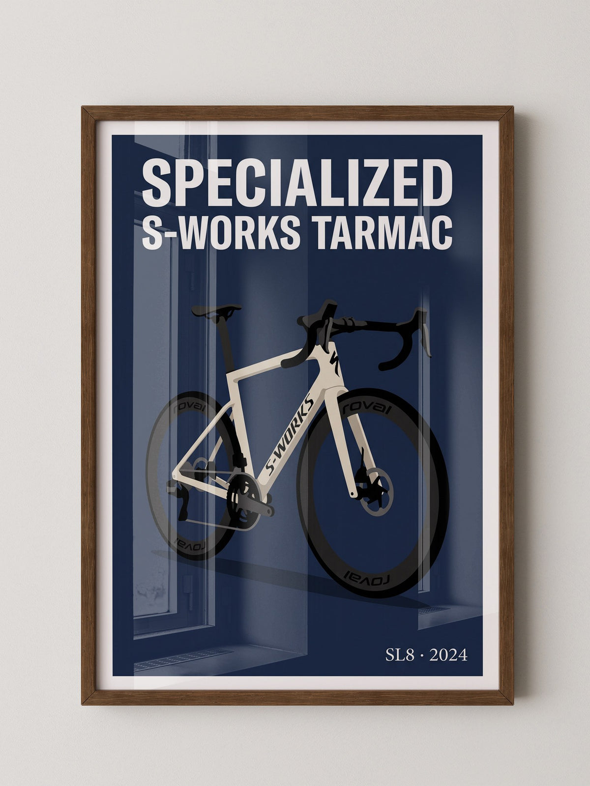Rennrad Sportliches Design Weiß