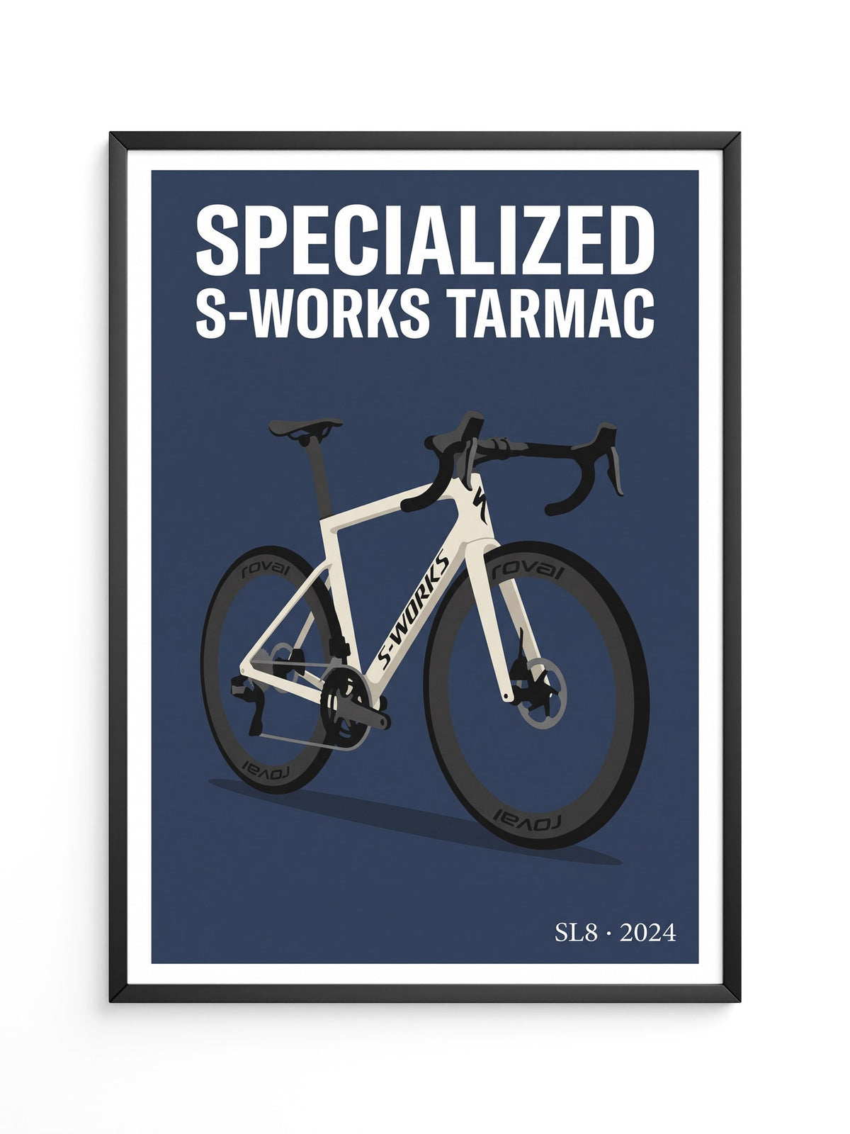 Rennrad Sportliches Design Weiß