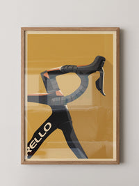 Rennradlenker abstrakt Retro
