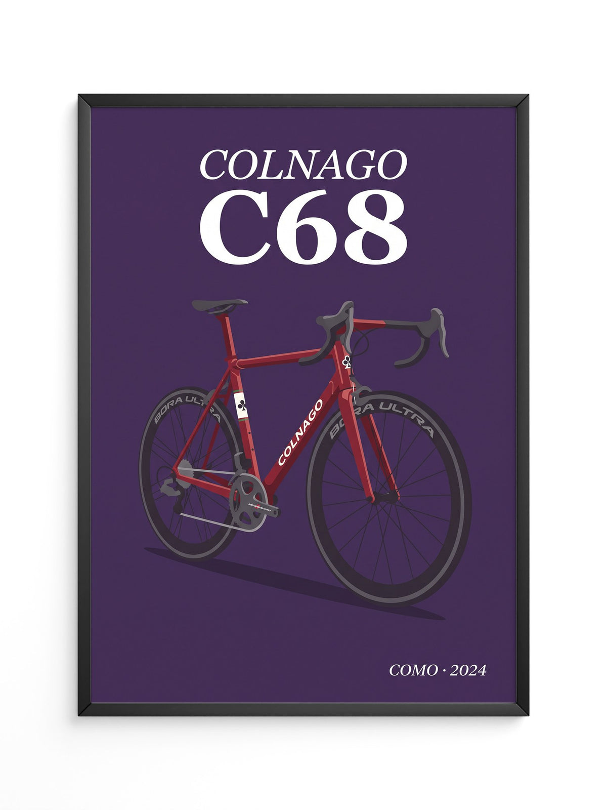 Rennrad Design Rot