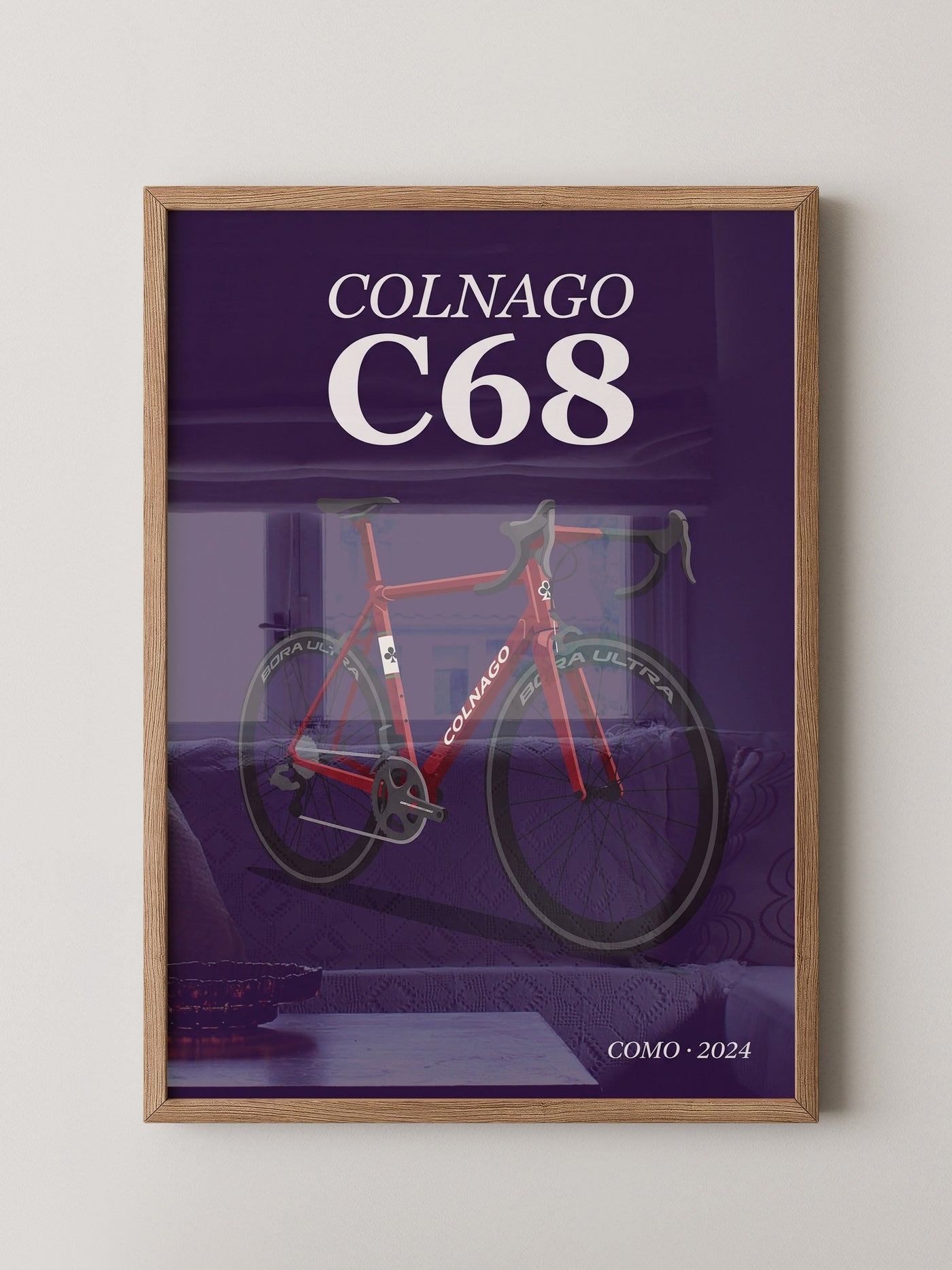 Rennrad Design Rot