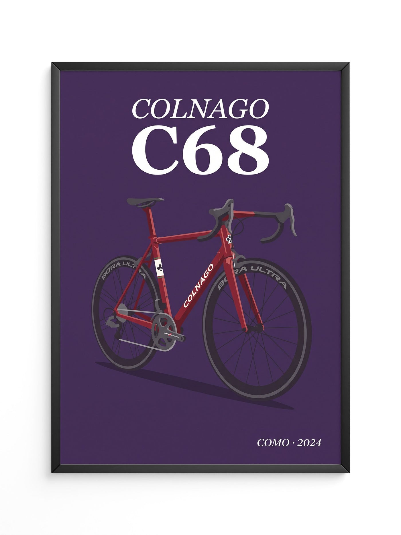 Rennrad Design Rot
