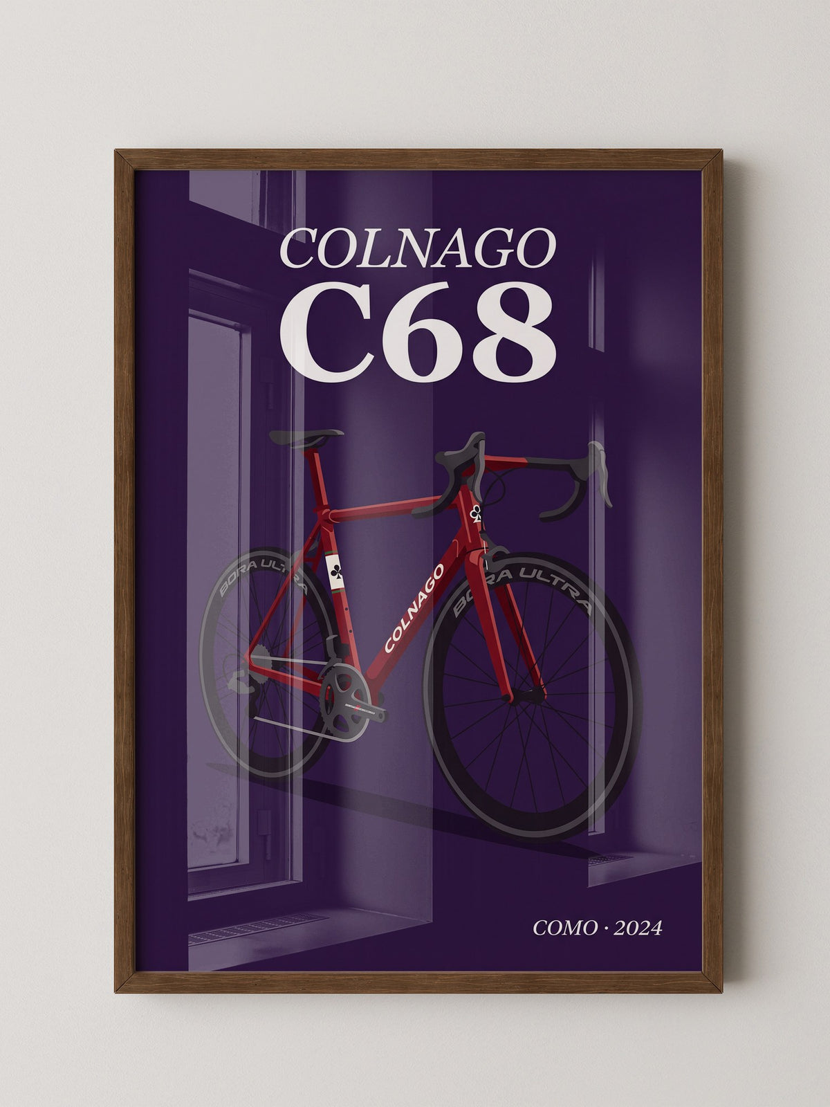 Rennrad Design Rot