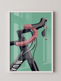 Rennradlenker Rosa Vintage