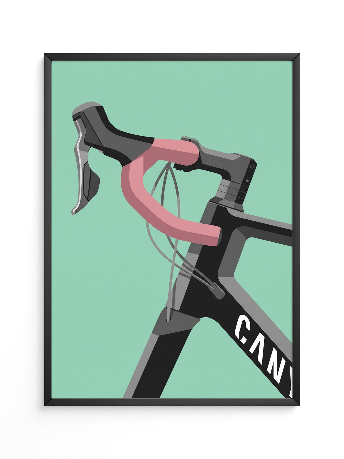 Rennrad Lenker Pastelloptik