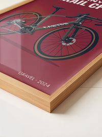 Gravel Bike Rot Grafik