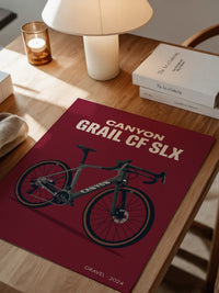 Gravel Bike Rot Grafik