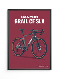 Gravel Bike Rot Grafik