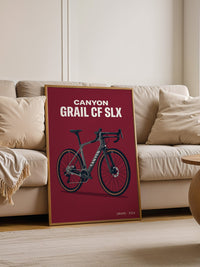 Gravel Bike Rot Grafik