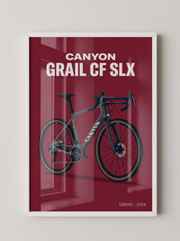 Gravel Bike Rot Grafik