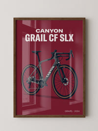 Gravel Bike Rot Grafik