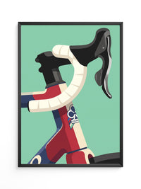 Rennrad Lenker Retro Design