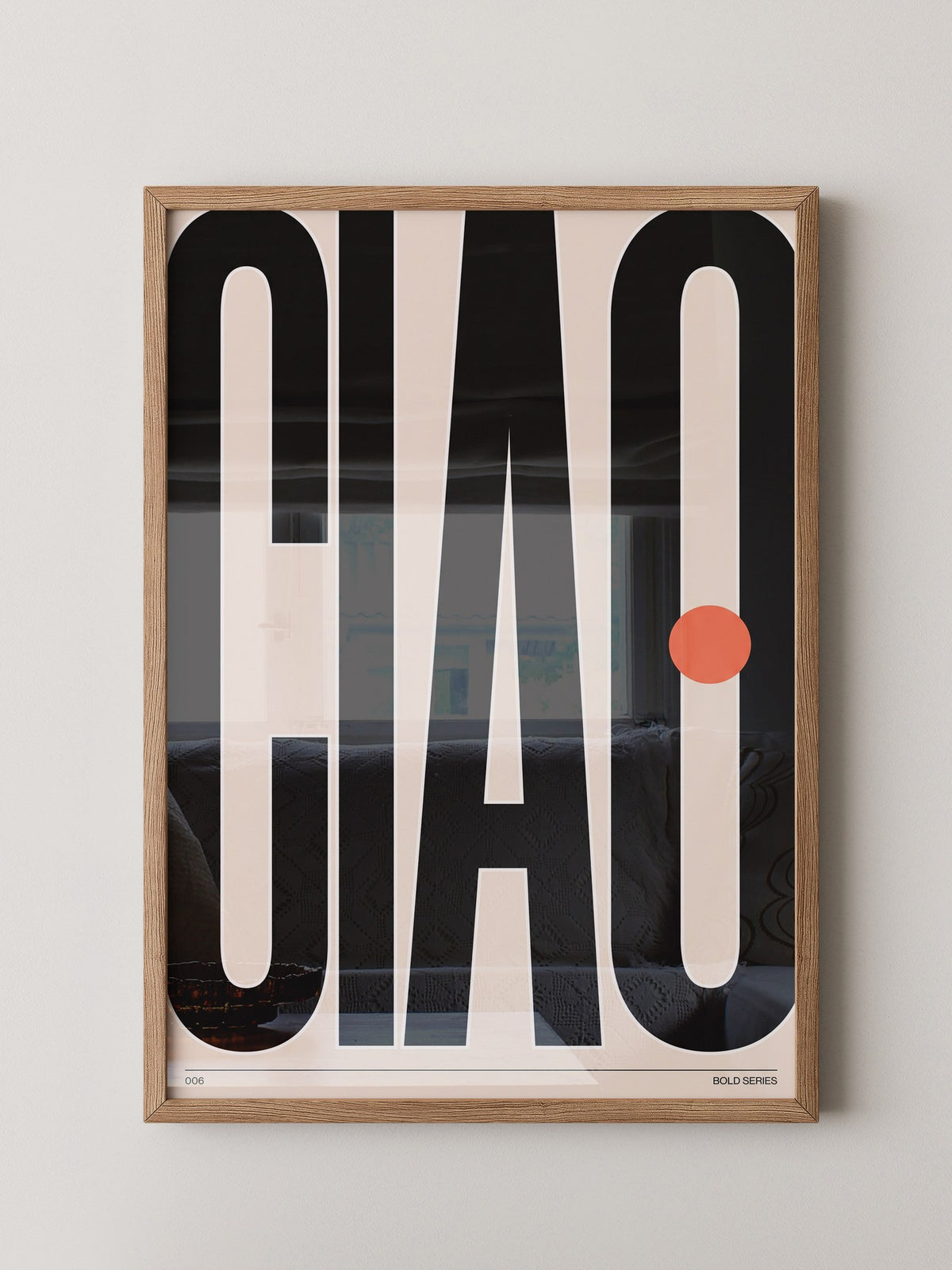 CIAO Schwarz Beige Kontrast