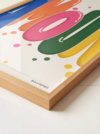 Bunte Pop-Art Liebe