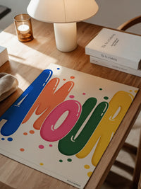 Bunte Pop-Art Liebe