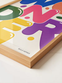 Bunte Buchstaben Wunder