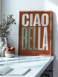Italienischer Gruß Retro-Chic