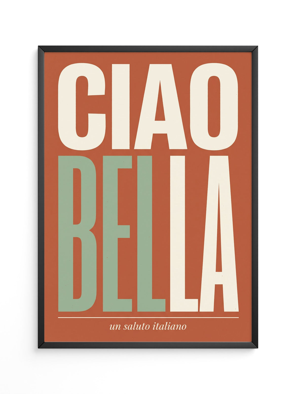 Italienischer Gruß Retro-Chic