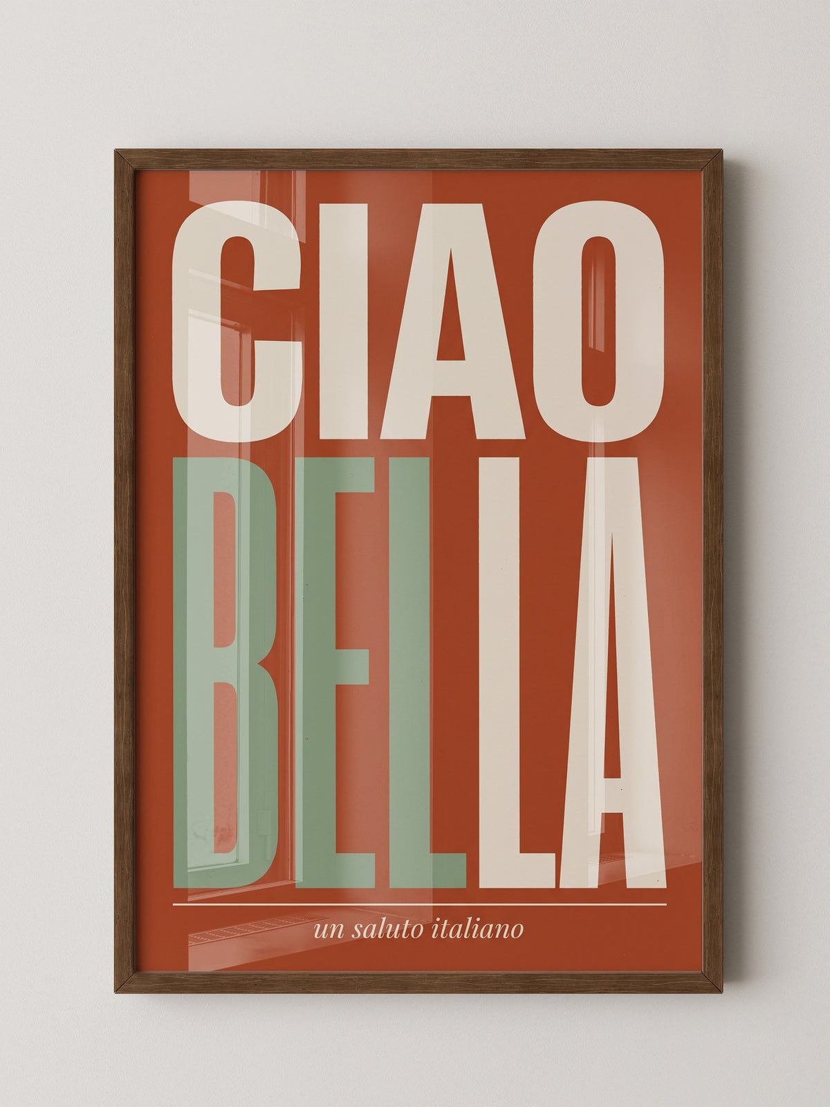 Italienischer Gruß Retro-Chic