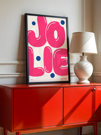 Jolie Pop Art Pink Blau