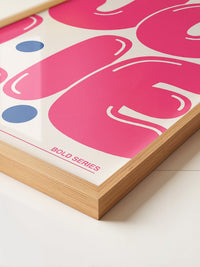 Jolie Pop Art Pink Blau