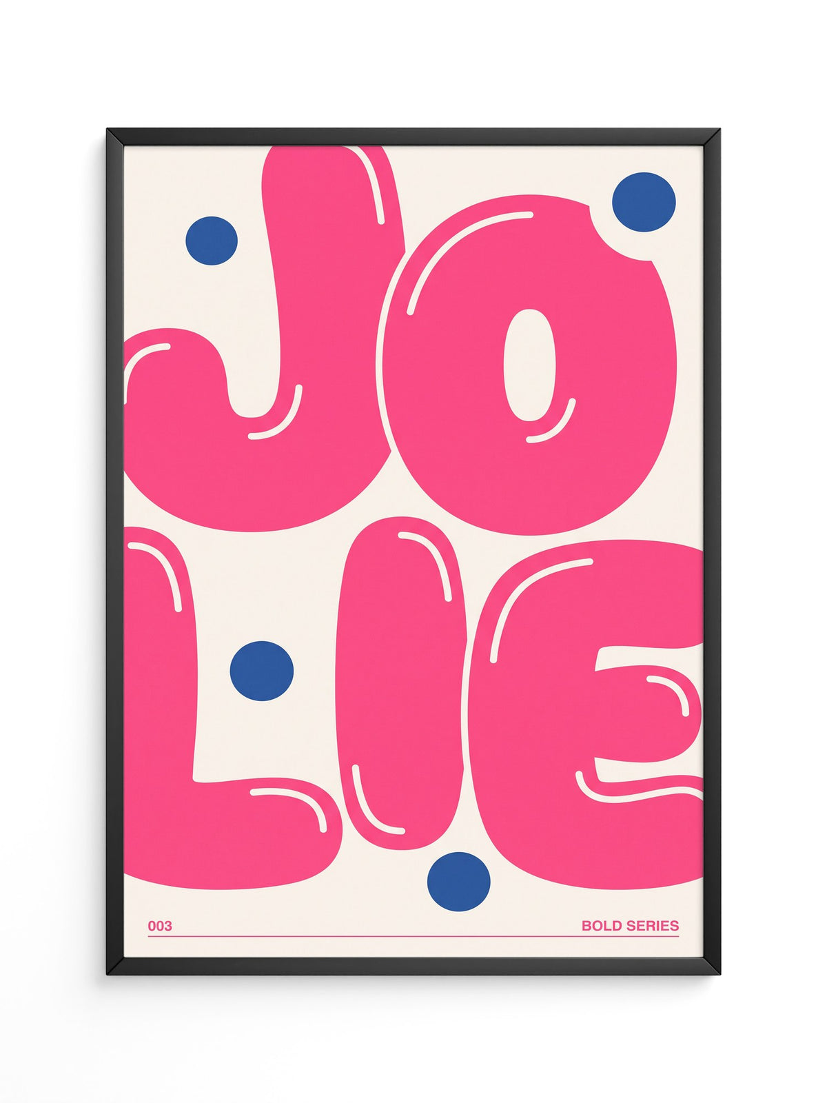 Jolie Pop Art Pink Blau