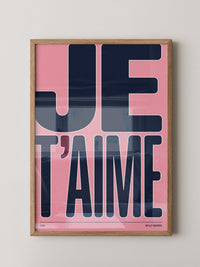 Je T'aime Bold Pink