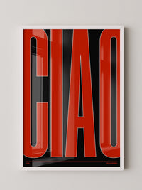 CIAO Rot Schwarz Bold