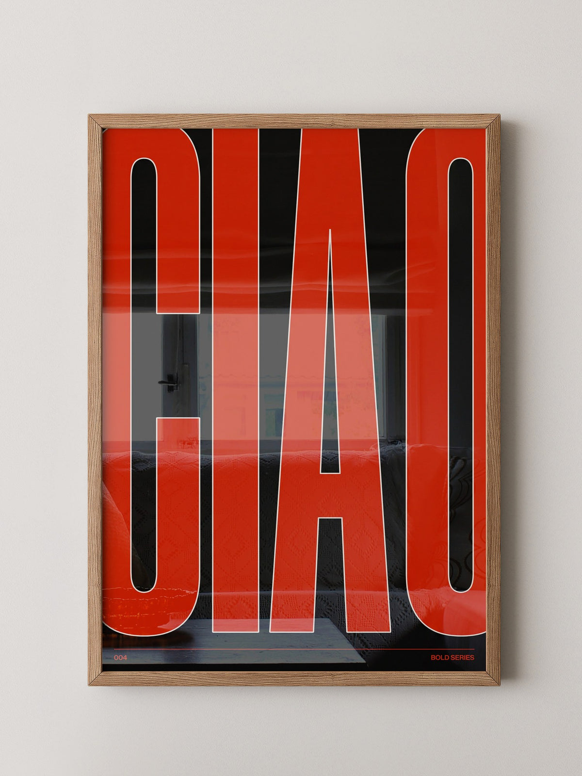 CIAO Rot Schwarz Bold