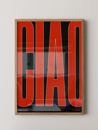 CIAO Rot Schwarz Bold