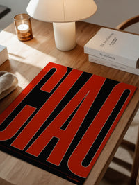 CIAO Rot Schwarz Bold