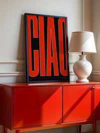 CIAO Rot Schwarz Bold