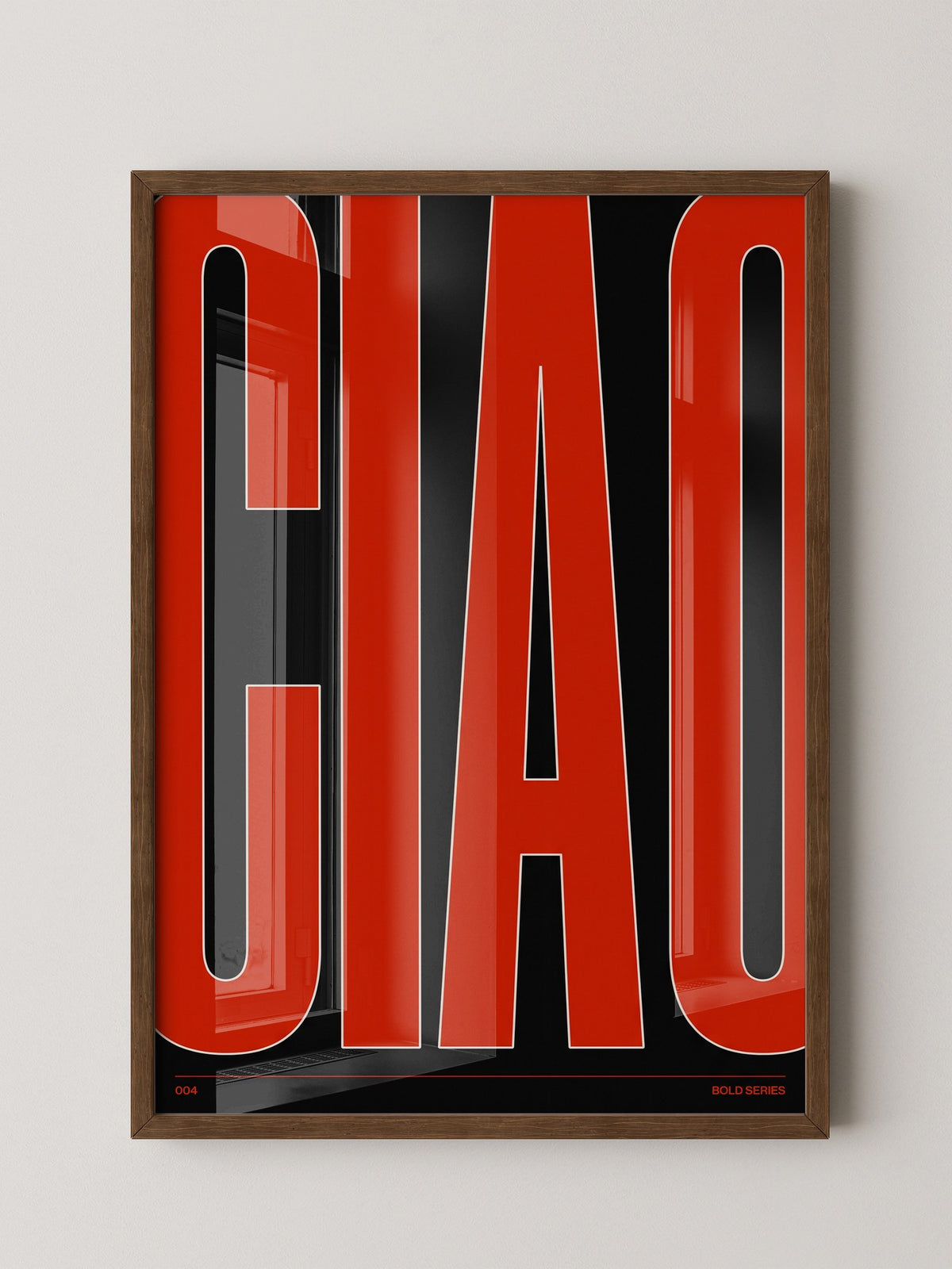 CIAO Rot Schwarz Bold