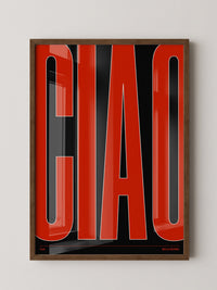 CIAO Rot Schwarz Bold