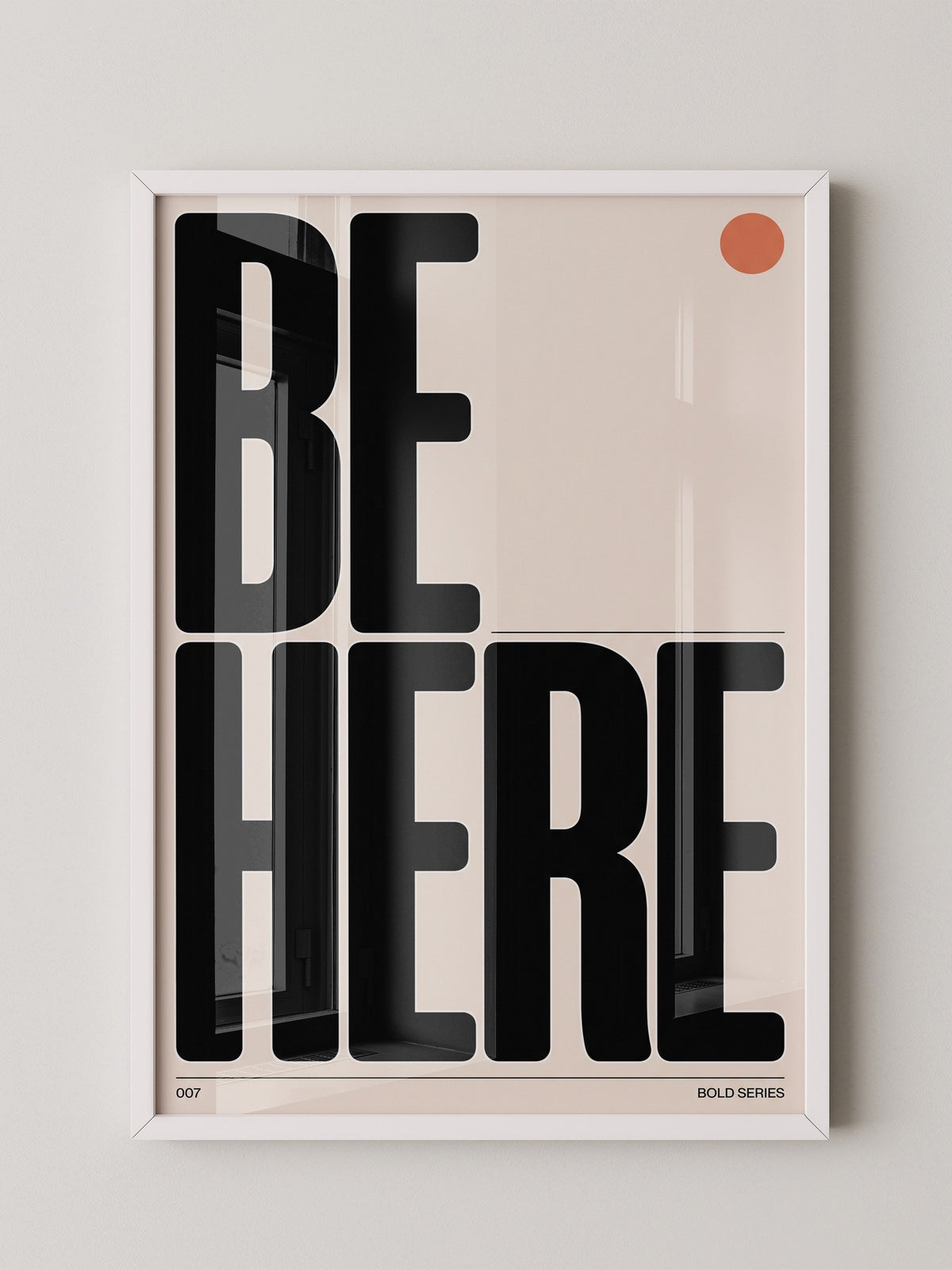 BE Hier minimalistischer Stil