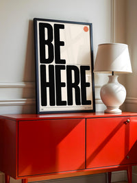 BE Hier minimalistischer Stil