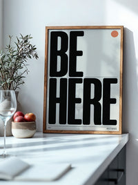 BE Hier minimalistischer Stil