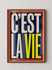 C'est la Vie Grafisches Design