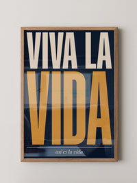 Viva la Vida großer Text