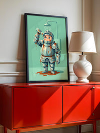 Ritter duscht Ketchup Humor