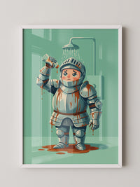 Ritter duscht Ketchup Humor