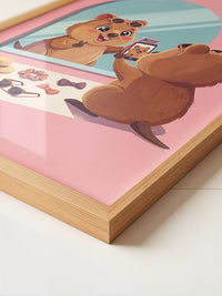 Quokka Selfie Spiegel Pink