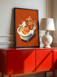 Capybara Badewanne Entspannung